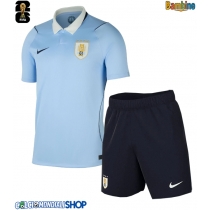 Maglie da calcio Uruguay Prima Maglia Bambino Mondiali 2026  Manica Corta + Pantaloni corti)